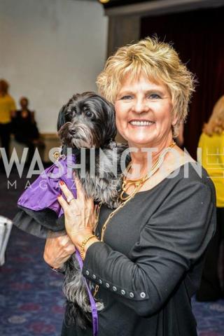 Diane attending the Bark Ball, featured in Washington Life Magazine
